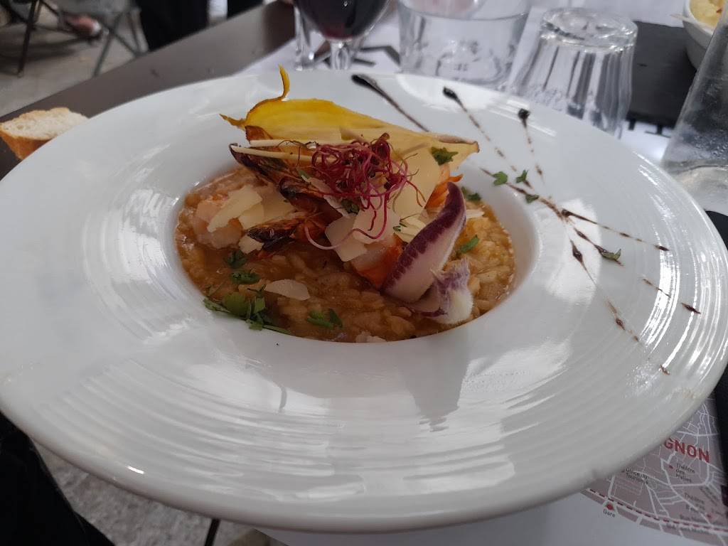 le Zinzolin Avignon - Food Tableware Plate Seafood Recipe