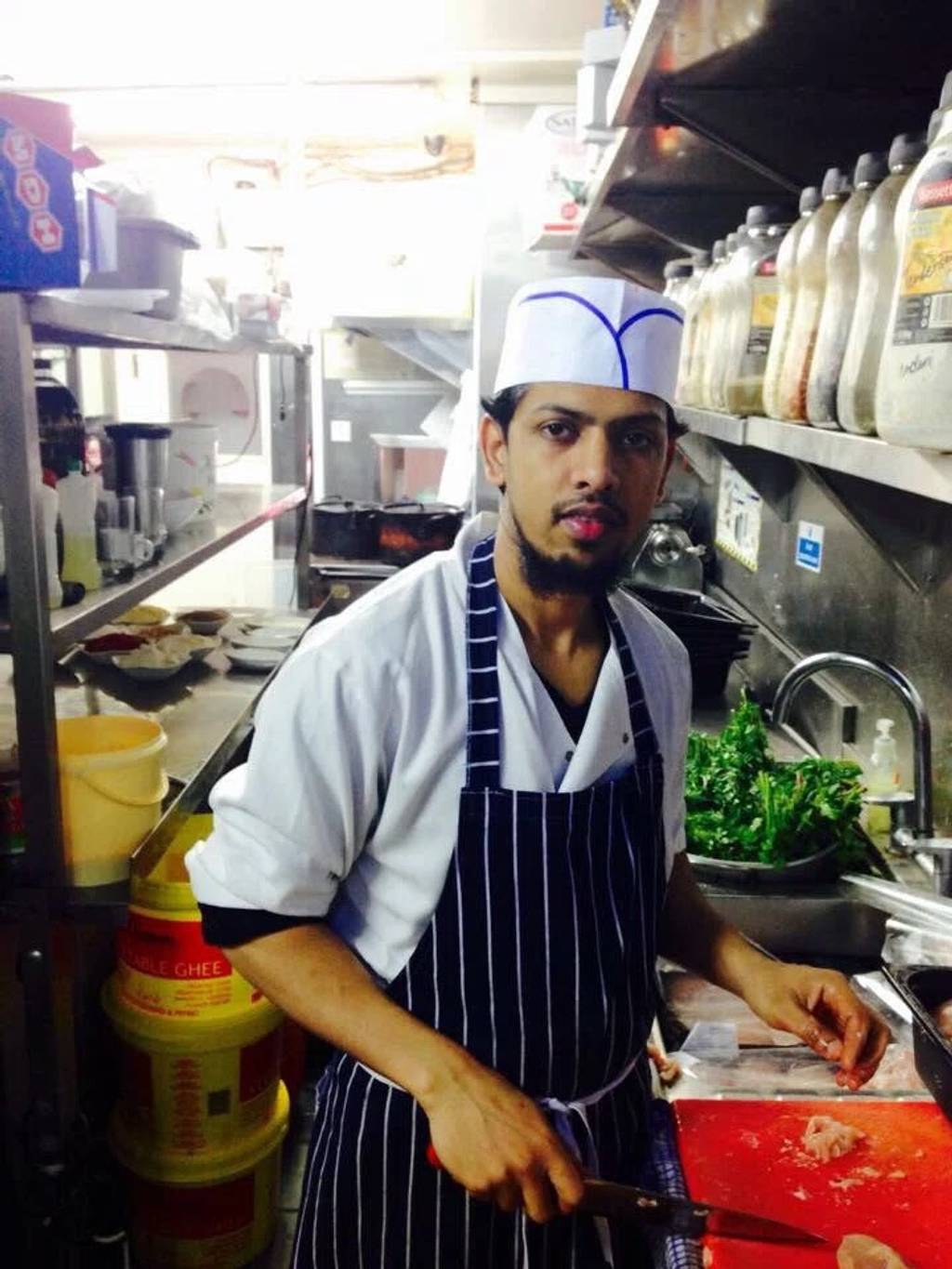 Indien Royal Indien Paris - Cook Street food Chef Shopkeeper Cooking