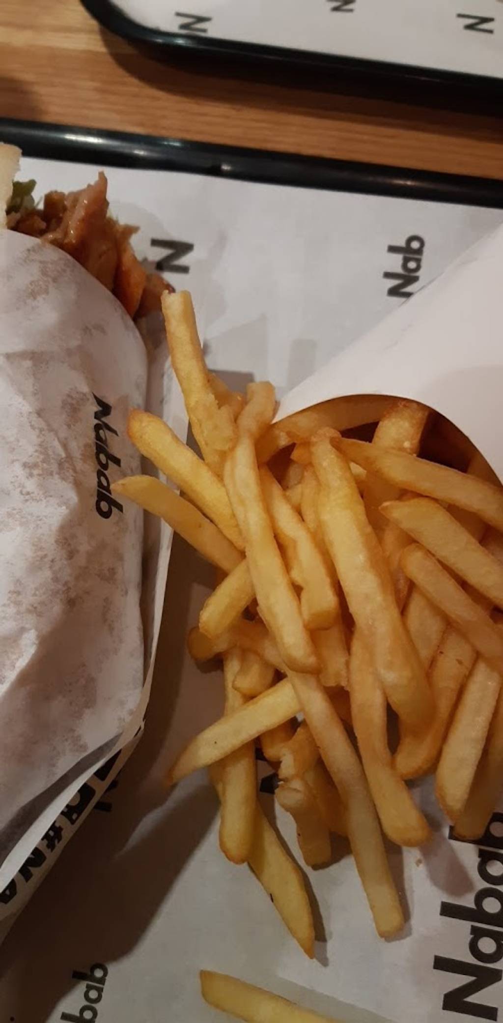 Nabab Kebab (Amiens) Burger Amiens - French fries Junk food Fast food Fried food Dish