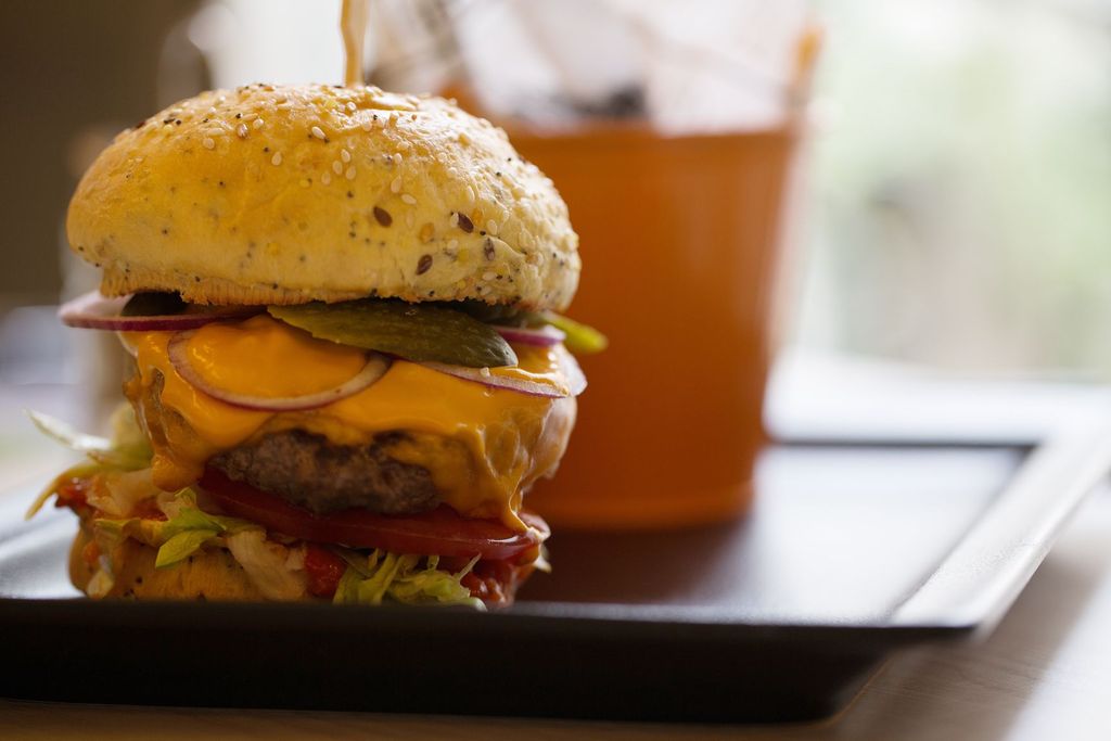 Le Butcher Paris - Dish Food Hamburger Breakfast sandwich Veggie burger