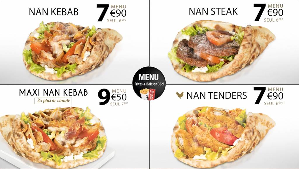 Nab’s Fast-food Houilles - Dish Cuisine Food Ingredient Gyro