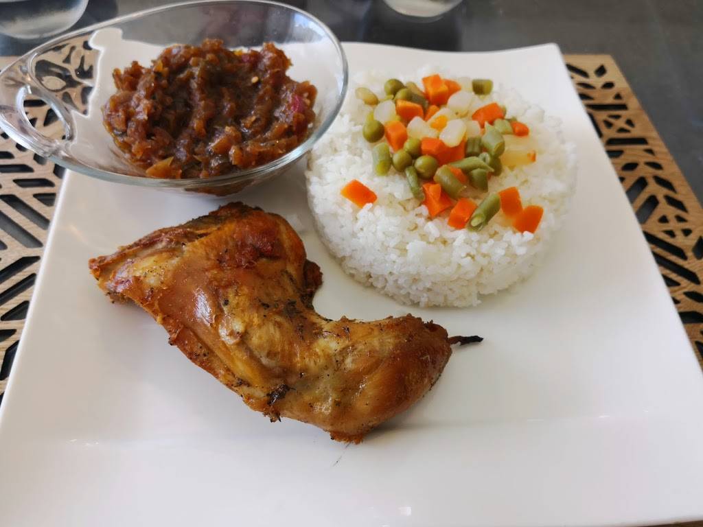 KEUR AMIR RESTAU SÉNÉGALAIS Africain Amiens - Dish Food Cuisine White rice Fried food