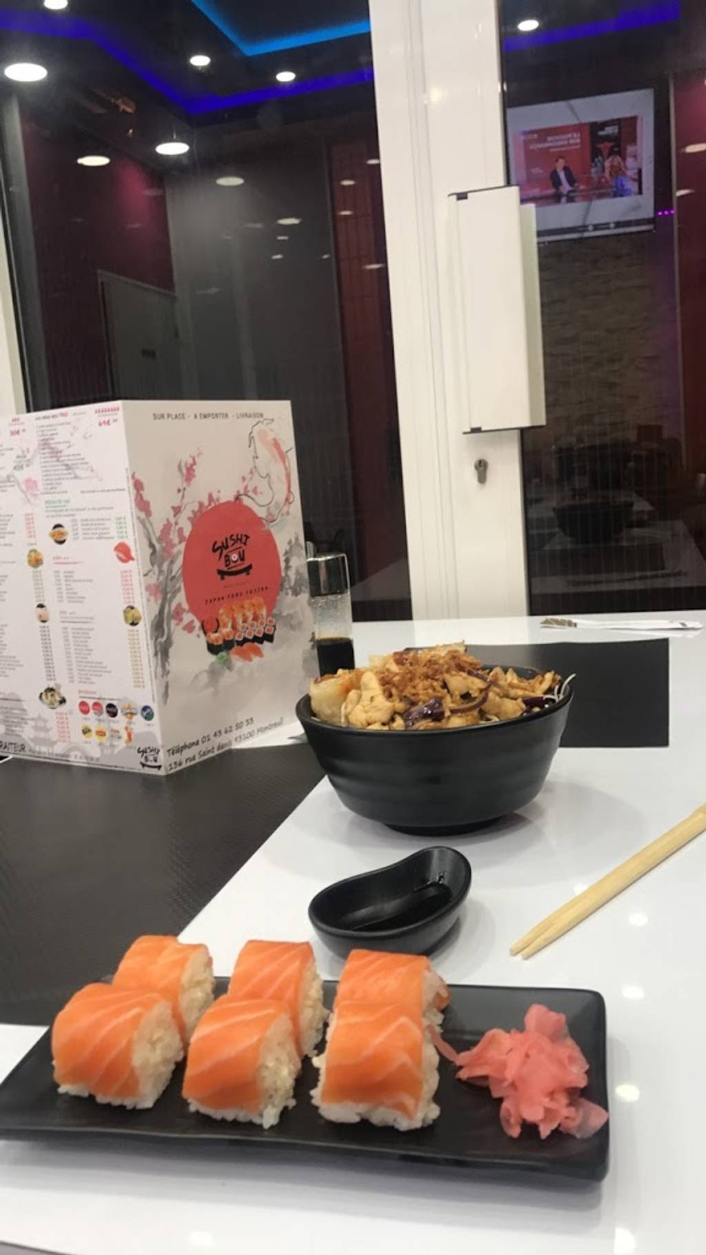 Sushi Bou. Japonais Montreuil - Dish Food Meal Cuisine Comfort food