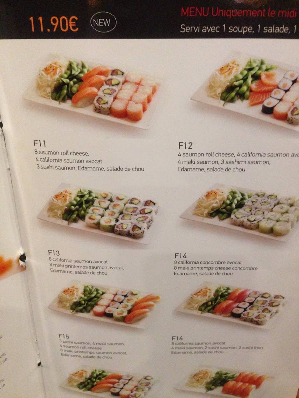 Sushi Paradise Japonais Boulogne-Billancourt - Dish Cuisine Food Sushi Garnish