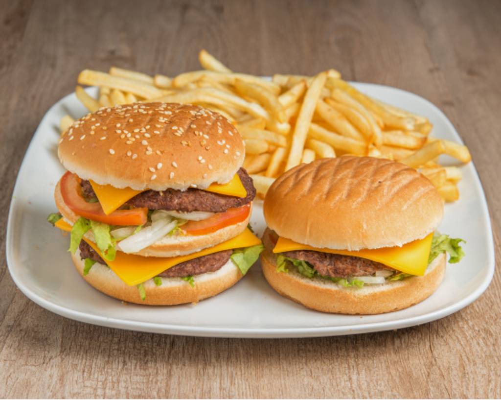 Le palmier 2004 Burger Bobigny - Dish Food Junk food Hamburger Fast food