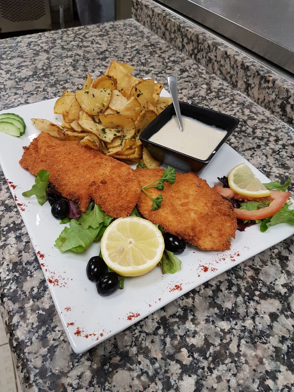 L'Arena Italien Arcueil - Dish Food Cuisine Fried food Fish and chips