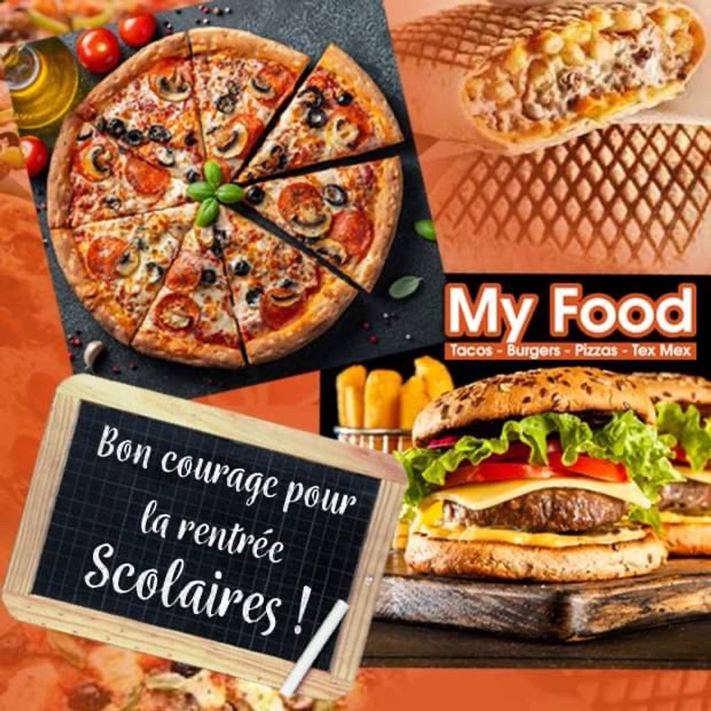 My Food Burger Besançon - Cuisine Food Dish Fast food Food group