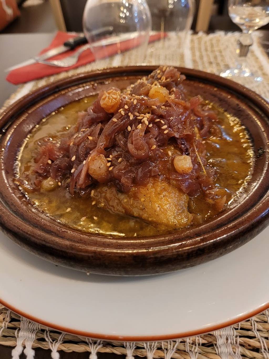 Les Saveurs de Marrakech Paris - Food Tableware Ingredient Recipe Stew