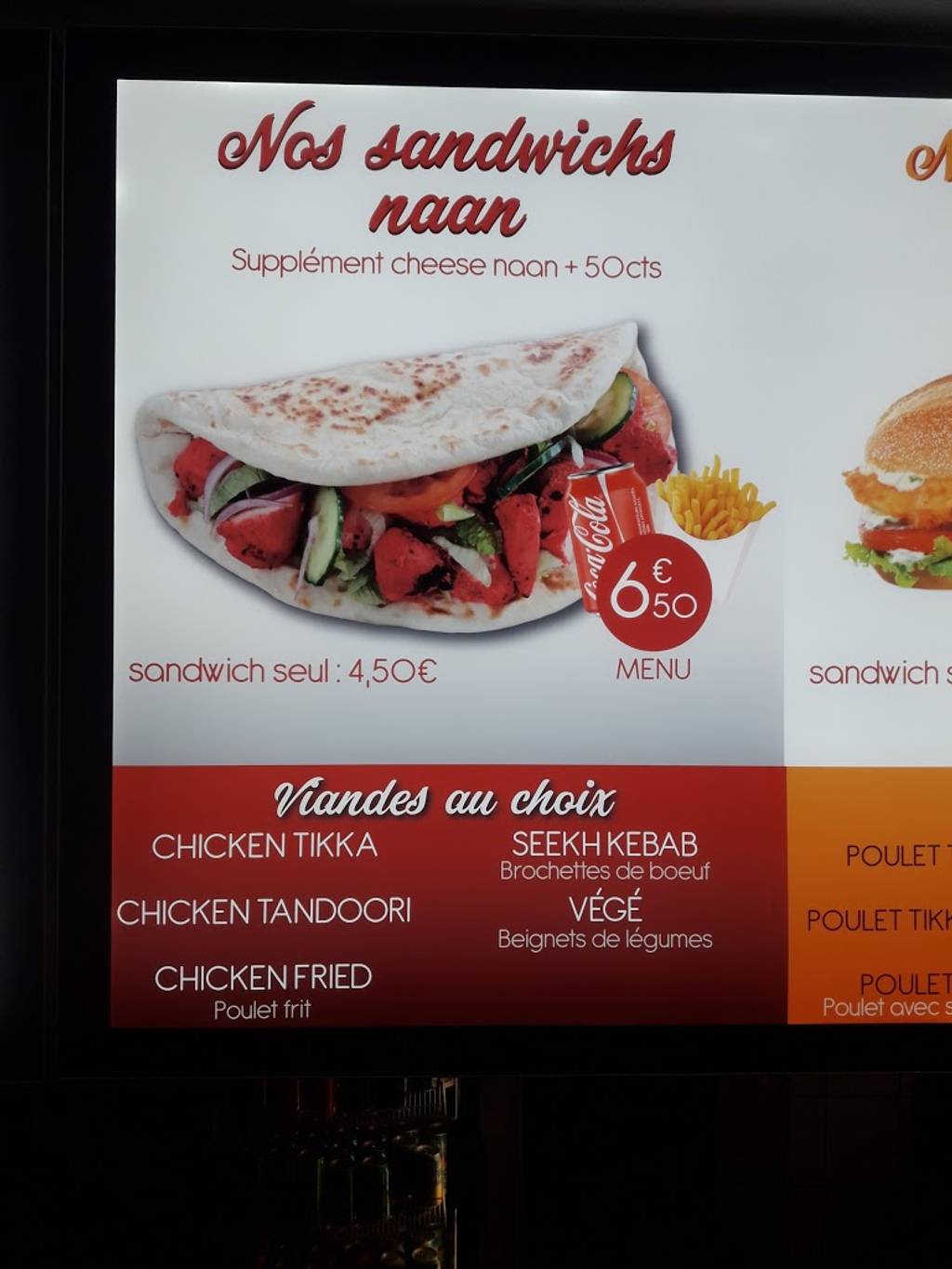 Mumbai Fast Food Cuisine Indienne Burger Chambéry - Food Cuisine Dish Ingredient Advertising