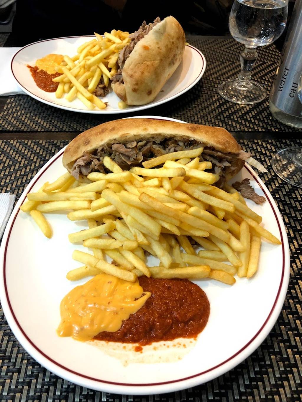 Cristal Döner Paris - Dish Food Cuisine Junk food French fries
