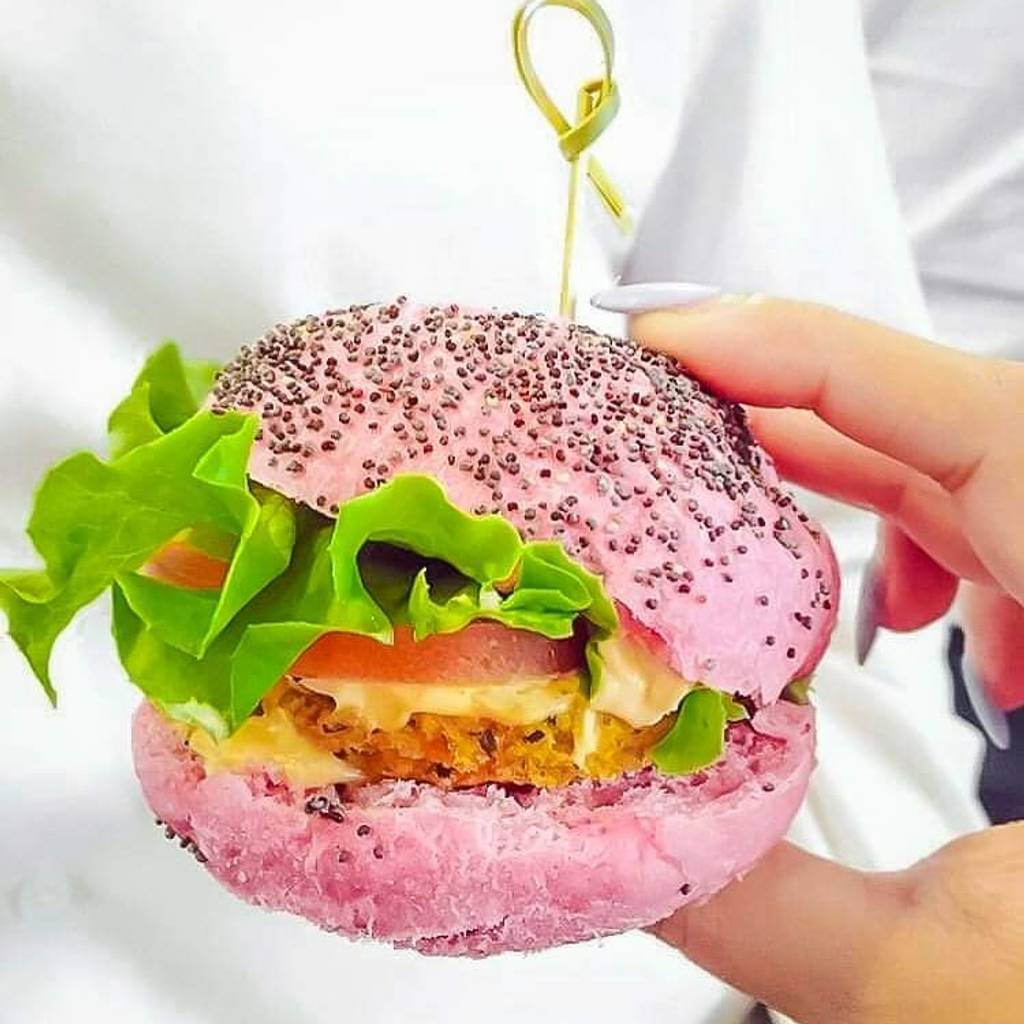 Flower Burger Marseille - Food Dish Bun Fast food Cuisine