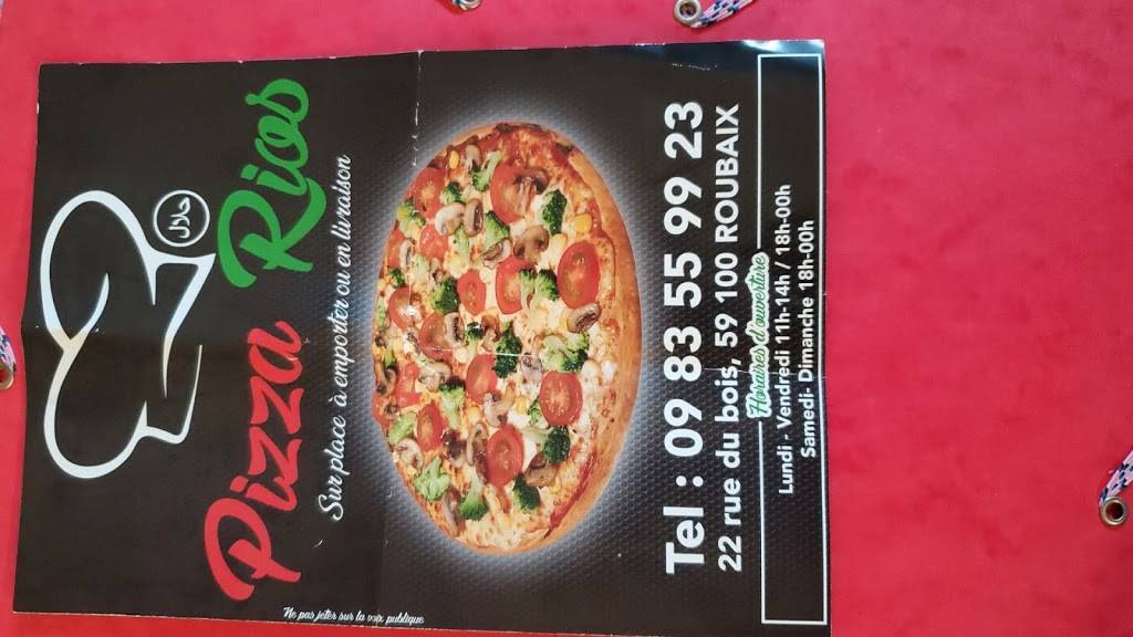 Pizza du Bois Fast-food Roubaix - Cuisine Food Dish Pizza Ingredient