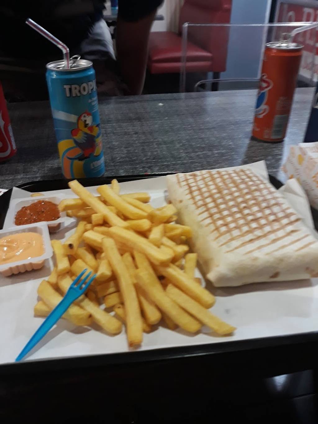 O’TACOS Douai - Food Tableware Table French fries Deep frying