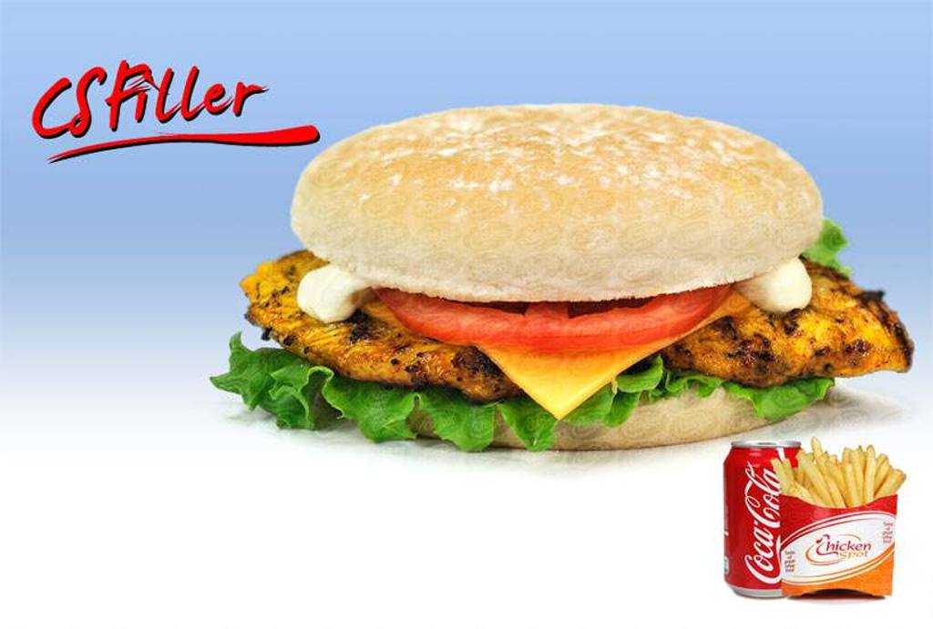 CHICKEN’S KING (pantin) Burger Pantin - Food Hamburger Junk food Fast food Cheeseburger