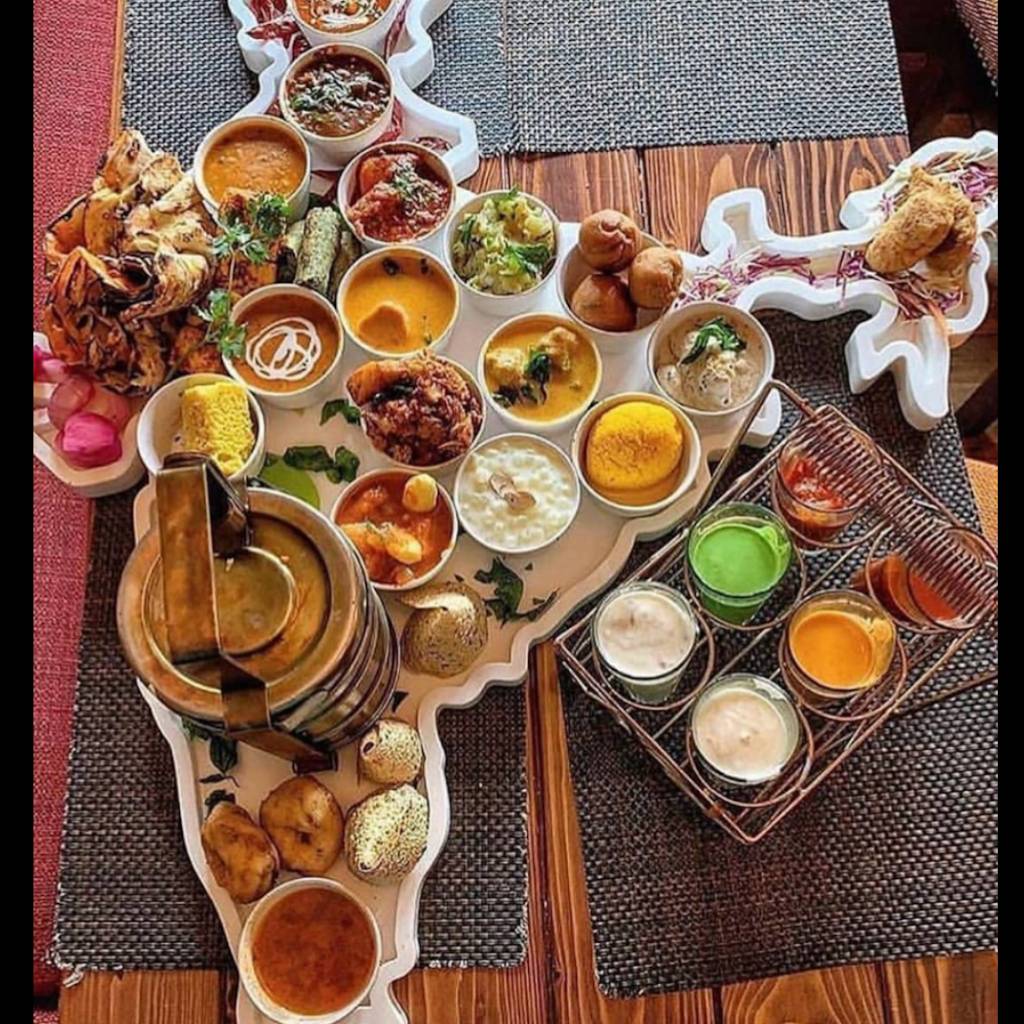 La Porte Du Punjab Indien Caen - Food Meal Dish Cuisine Brunch