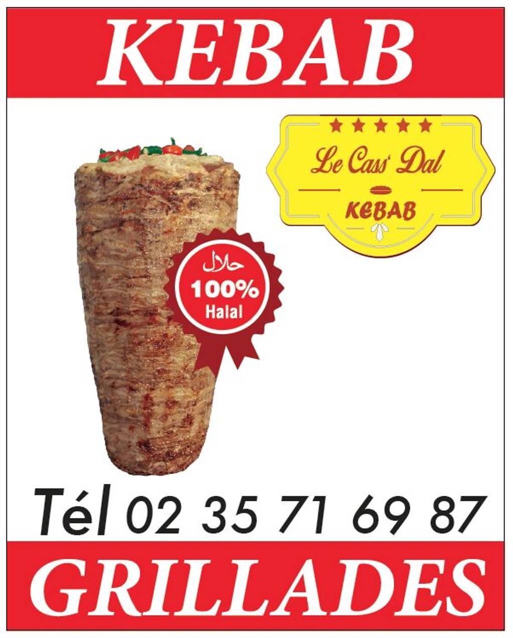 Le Cass'Dal Burger Rouen - Food Cuisine Dish Fast food