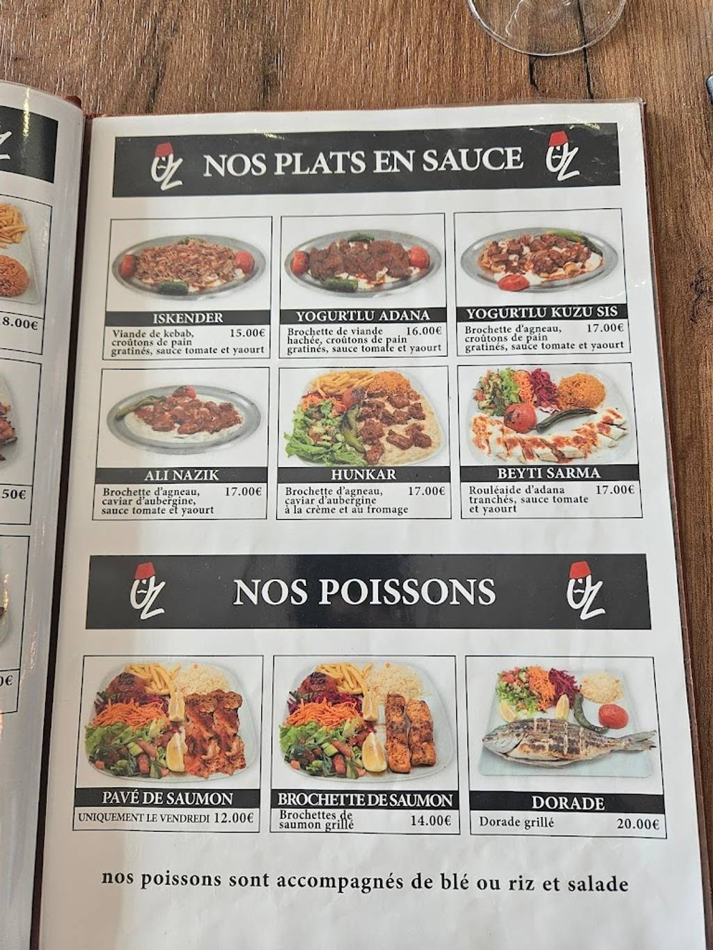 Le Chalet d'Oz Osny - Restaurant menu Recipe Food Cooking Restaurant