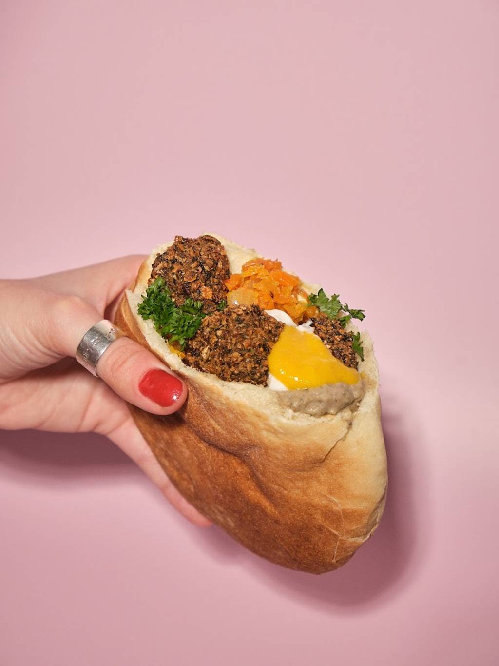 Sabibi Pita Rennes - Food Ingredient Fast food Finger food Leaf vegetable