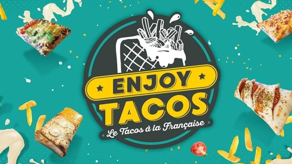 Enjoy Tacos Narbonne Fast-food Narbonne - Junk food Illustration Font Cuisine Food