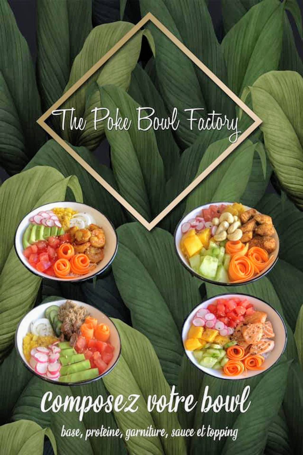 THE POKE BOWL FACTORY Paris - Food Ingredient Recipe Natural foods Tableware