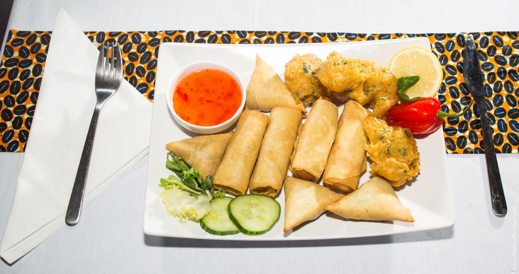 Kinaza -Africa Meal-. Kebab Maisons-Alfort - Dish Food Cuisine Nem rán Spring roll