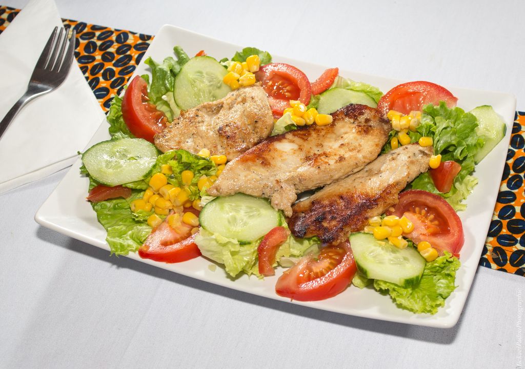Kinaza -Africa Meal-. Kebab Maisons-Alfort - Dish Food Cuisine Salad Ingredient