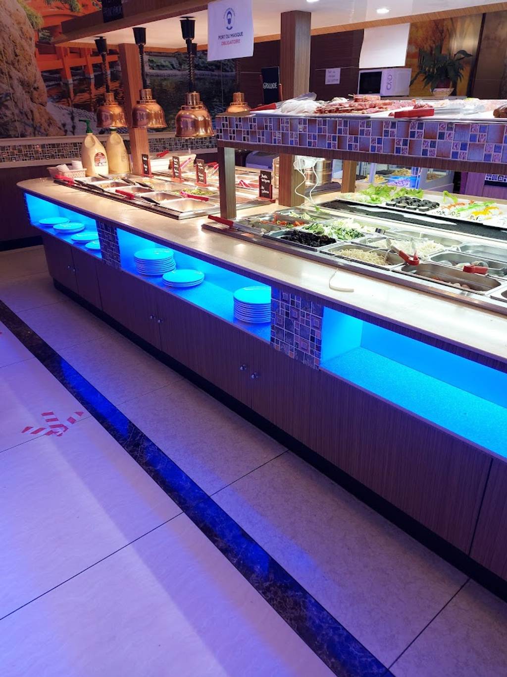 City Wok Villeneuve-d'Ascq - Food Light Building Line Display case