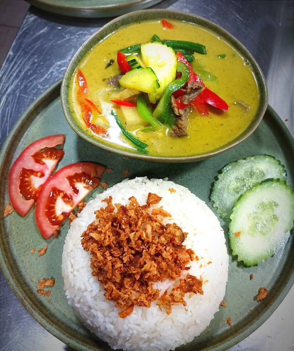 Bangkok Factory Saint-Maur-des-Fossés - Food Tableware White rice Ingredient Dishware