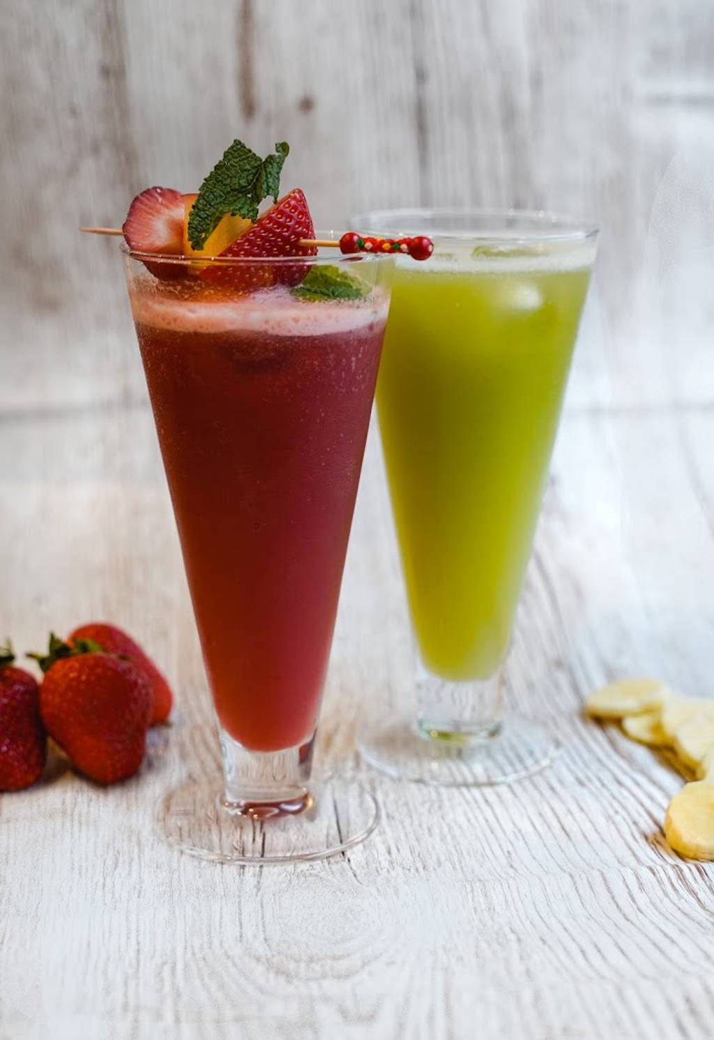 Le Shimla Villeurbanne - Drink Juice Food Non-alcoholic beverage Strawberry juice