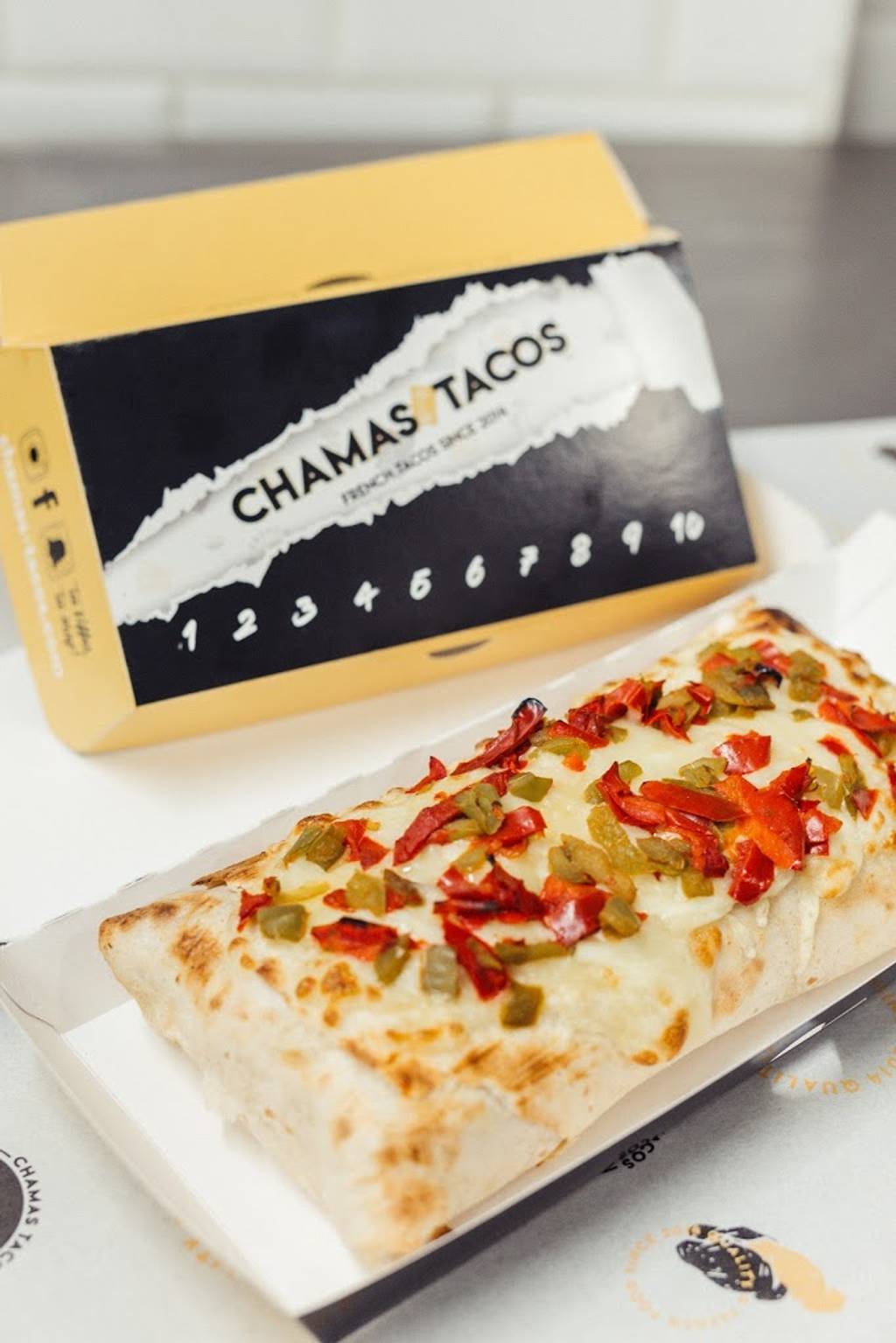 Chamas Tacos Maisons-Alfort Maisons-Alfort - Food Recipe Ingredient Pizza Rectangle