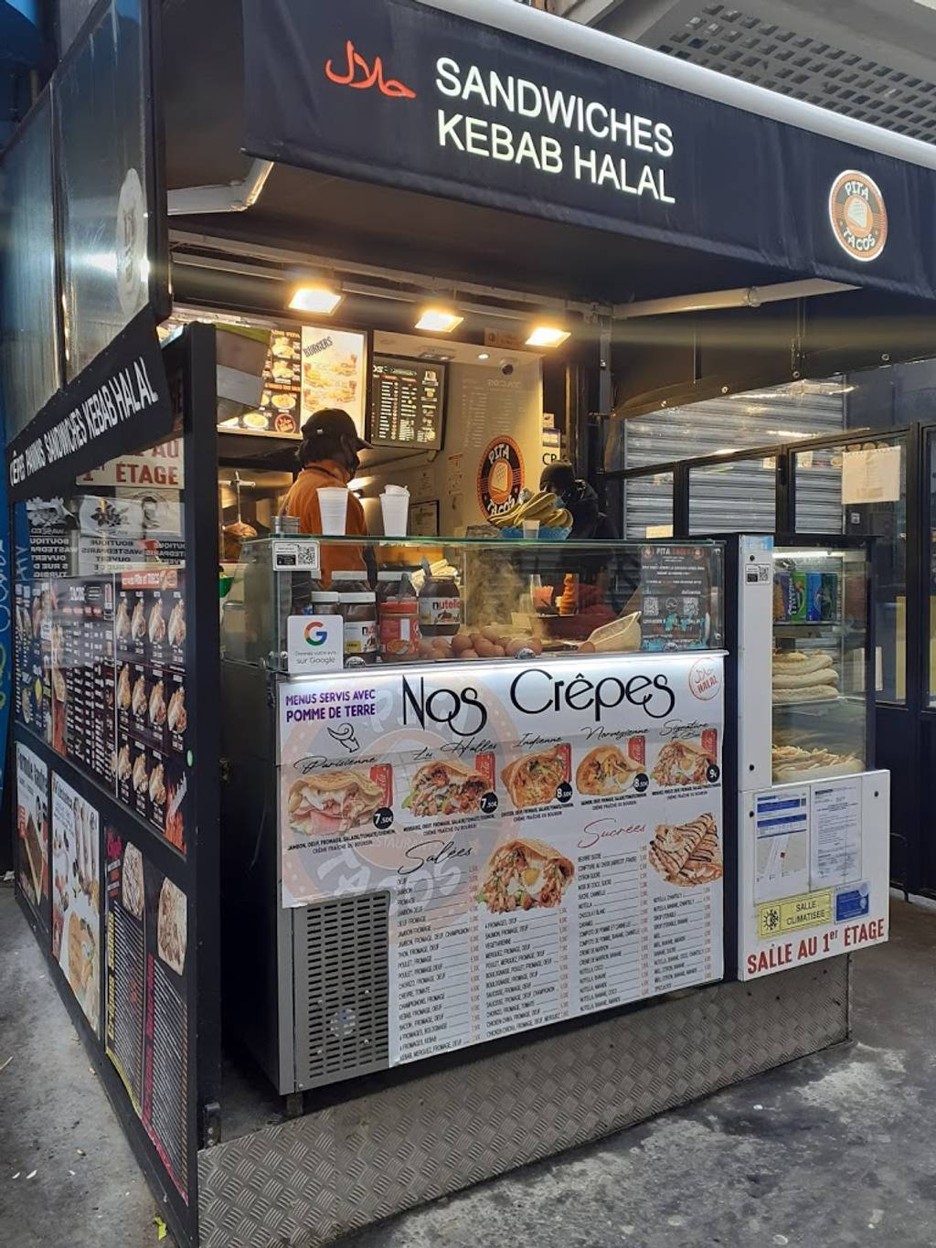 Pita Tacos Paris - Product Building Food Retail Gas