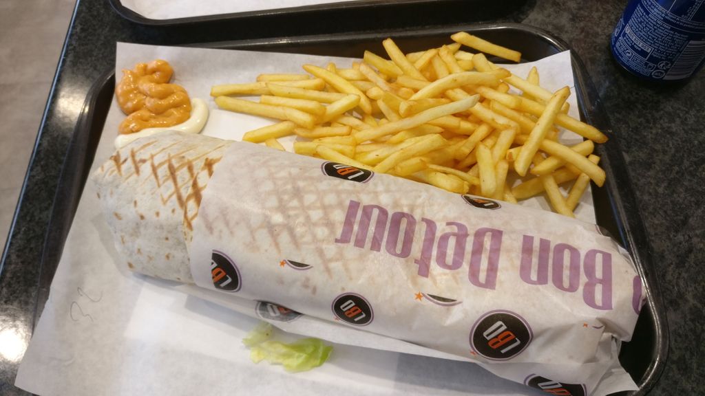 Le Bon Detour Cergy - French fries Junk food Food Fast food Dish