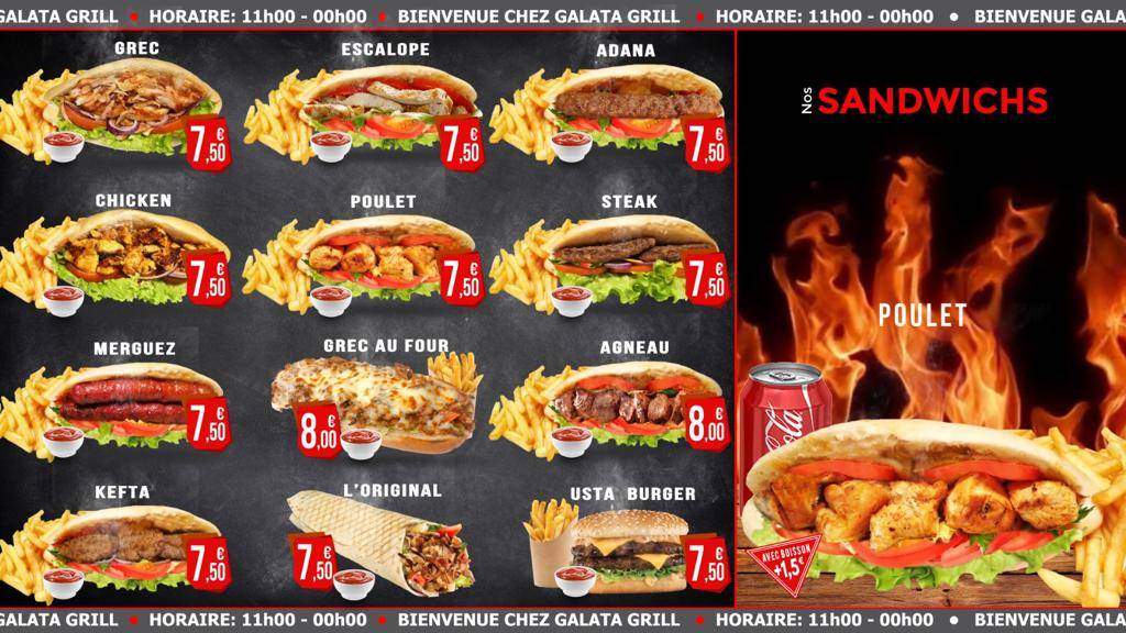 GALATA GRILL Boulogne-Billancourt - Food Ingredient Recipe Fast food Cuisine