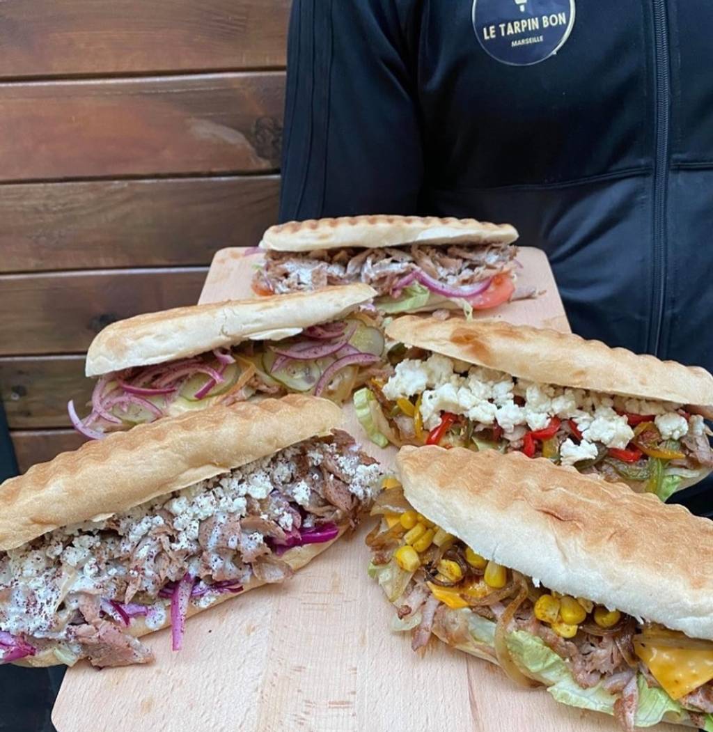 LE TARPIN BON - Berliner Kebab Marseille - Food Sandwich Ingredient Recipe Staple food