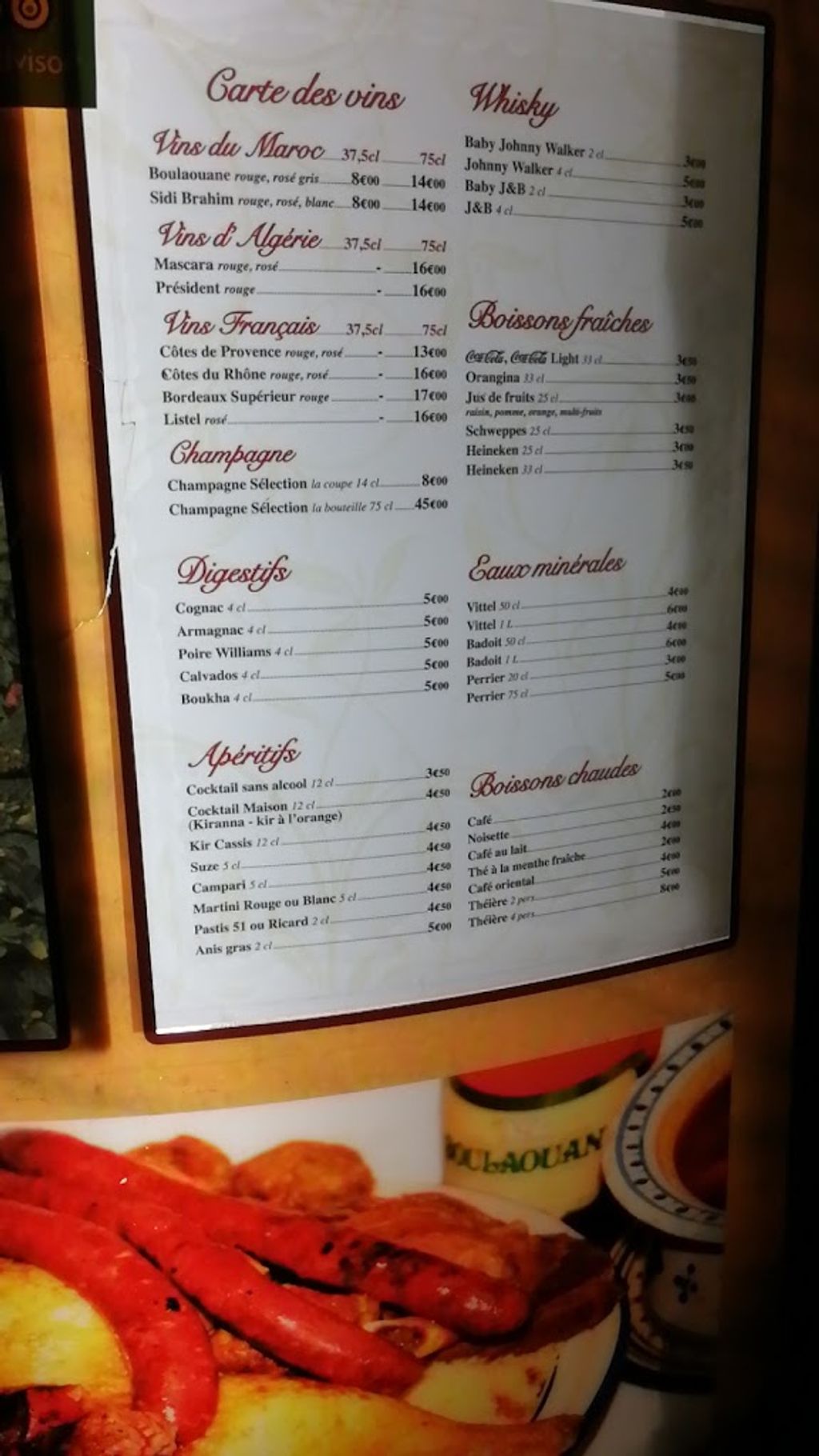 Sable d'Or Nice - Menu Recipe Dish Cuisine Food