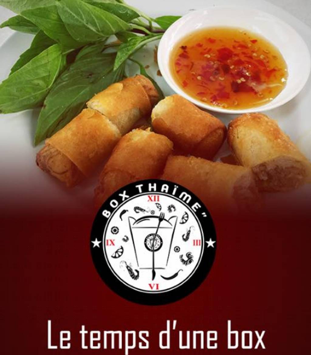 Box Thaïme Montpellier Montpellier - Dish Food Cuisine Spring roll Ingredient