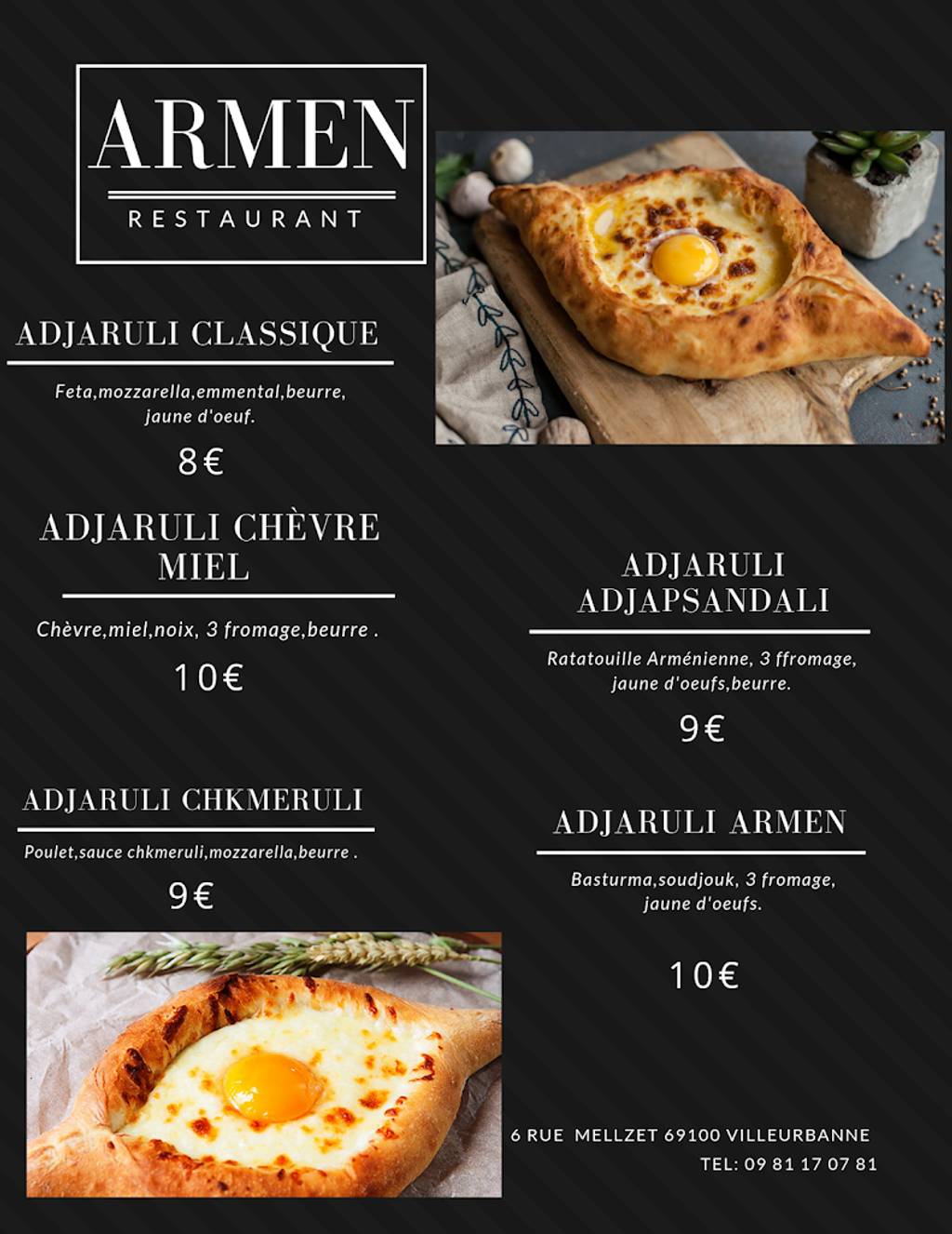 ARMEN RESTAURANT Villeurbanne - Dish Food Cuisine Ingredient Comfort food