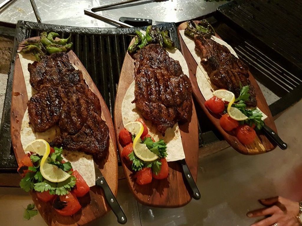 Anamour steakhouse (kebab au feu de bois & buffet) Grillades Sarcelles - Food Dish Cuisine Steak Rib eye steak