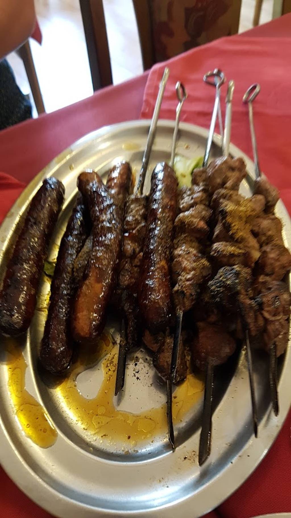 Le Bienvenu Grillades Paris - Dish Food Cuisine Kebab Satay