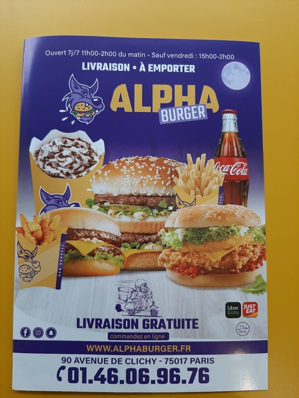 Alpha Burger Paris 17 Paris - Food Dish Ingredient Veggie burger Cuisine