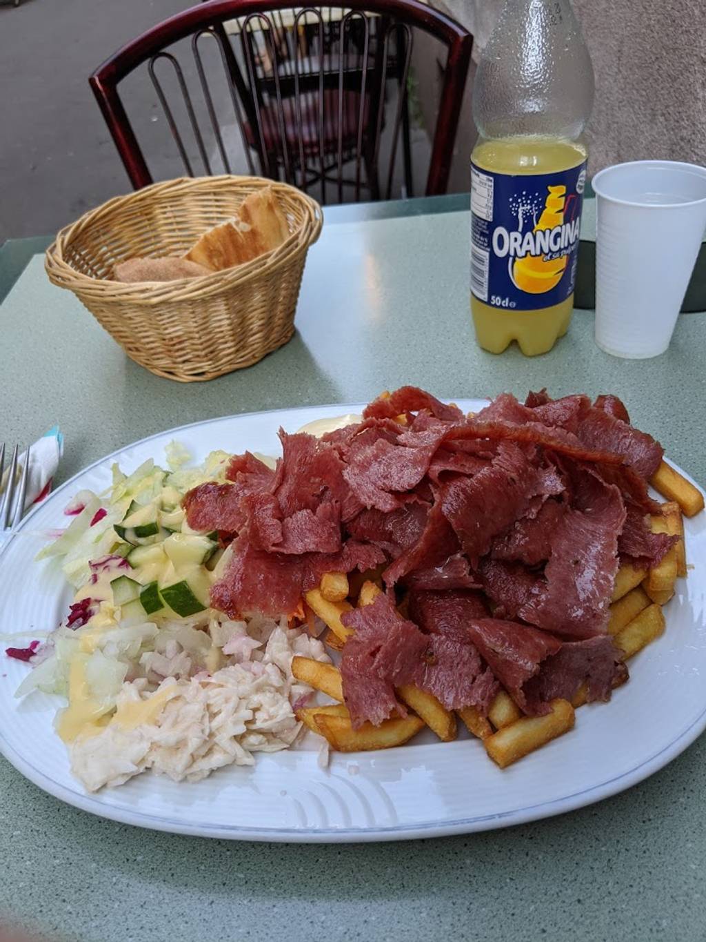 La Corne D'Or Fast-food Strasbourg - Dish Food Cuisine Ingredient Corned beef