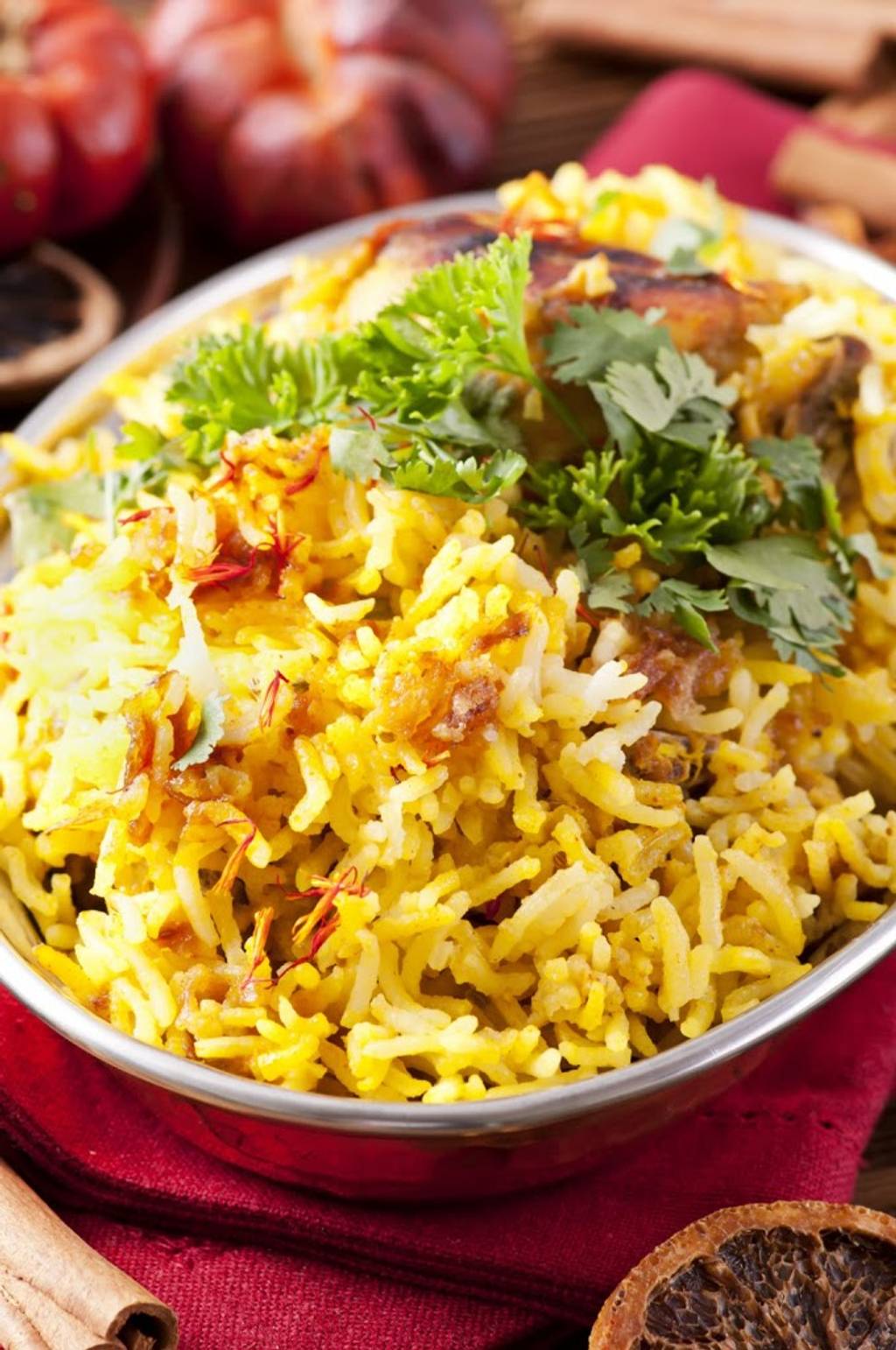 Tulsi restaurant Indien et pakistanais Paris - Dish Food Cuisine Biryani Ingredient