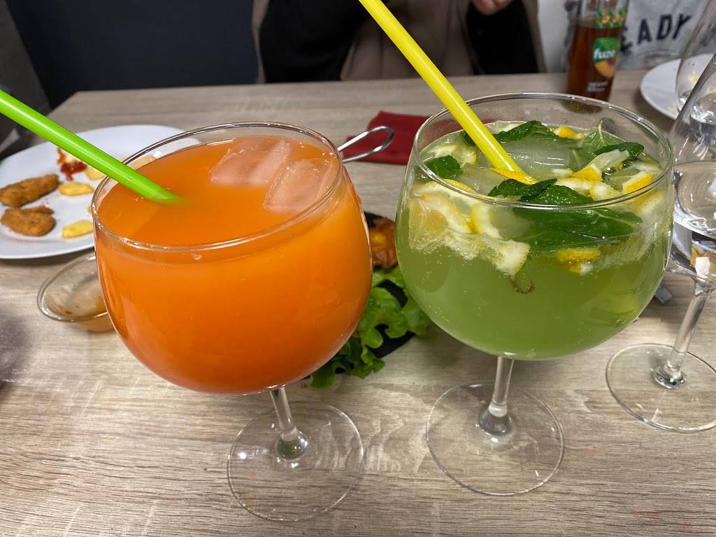 RESTAURANT L’ADRESSE DAOUDI Grillades Strasbourg - Drink Juice Non-alcoholic beverage Food Orange drink