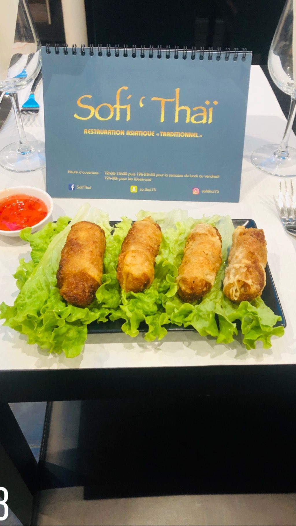 Sofi’Thaï Thaïlandais Paris - Dish Food Cuisine Ingredient Fried food
