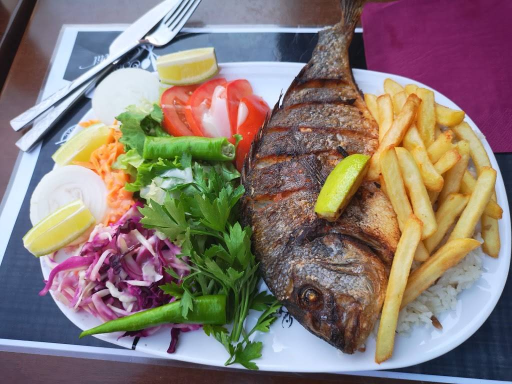 Restaurant Istanbul Grillades kenan au feu de bois Burger Bron - Dish Food Cuisine Ingredient Fish