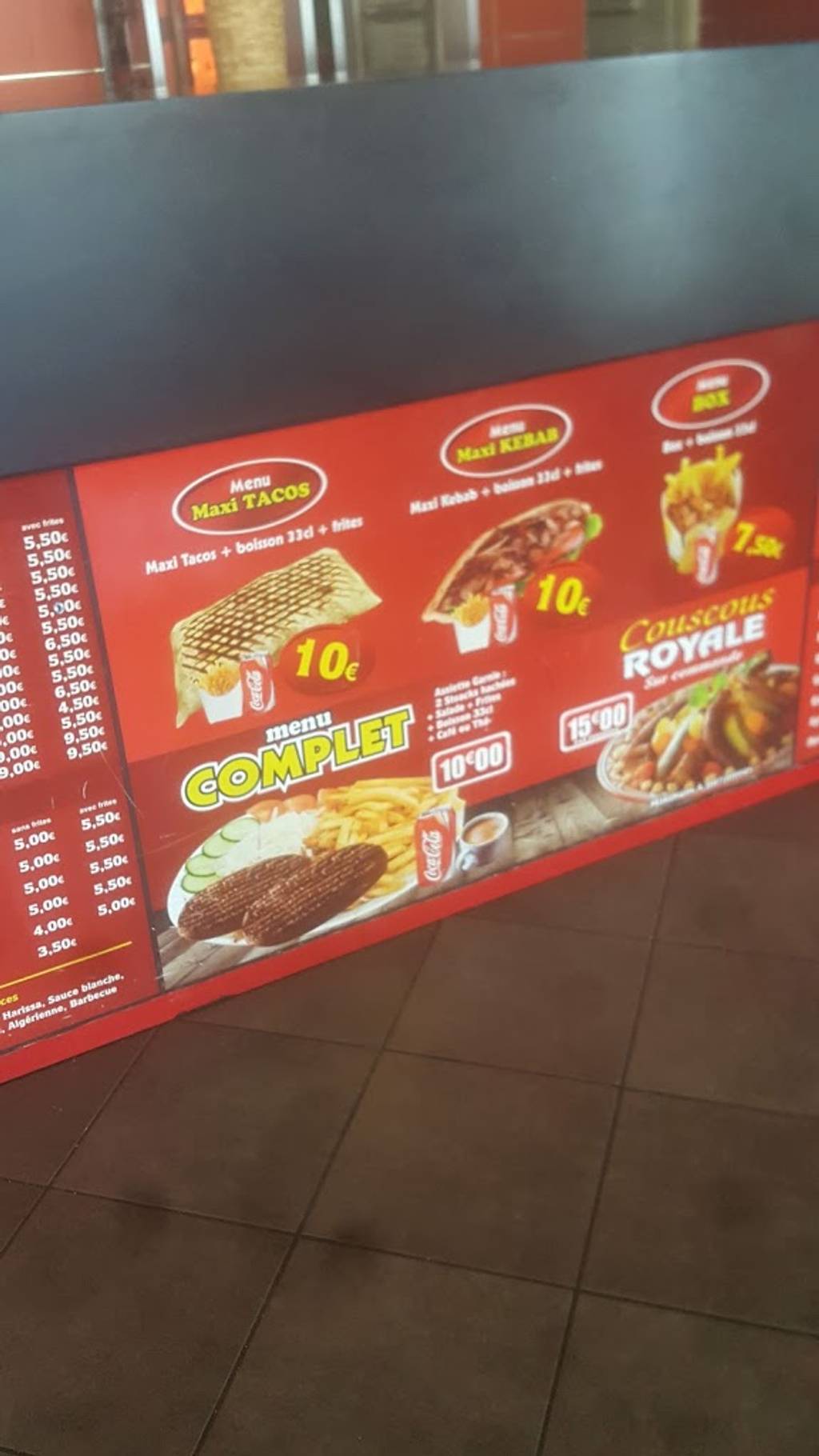 Kebab De La Gare Fast-food Clermont-Ferrand - Food Fast food Cuisine Snack Advertising