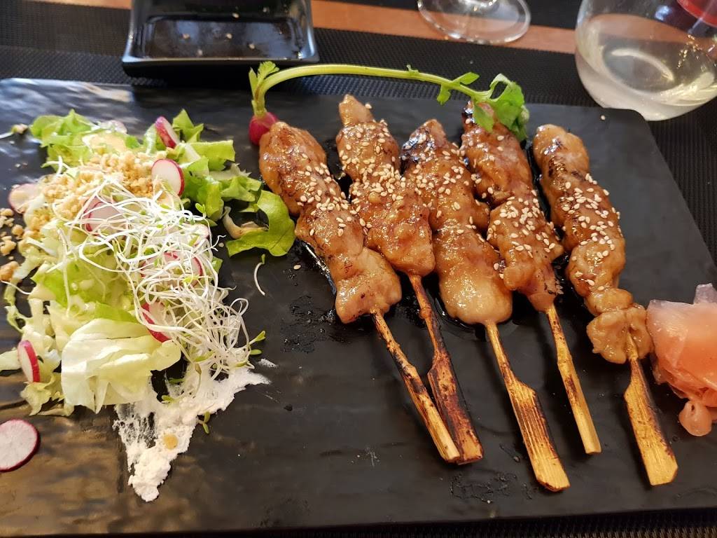 The Red & Luna Grillades Nantes - Dish Food Cuisine Yakitori Skewer