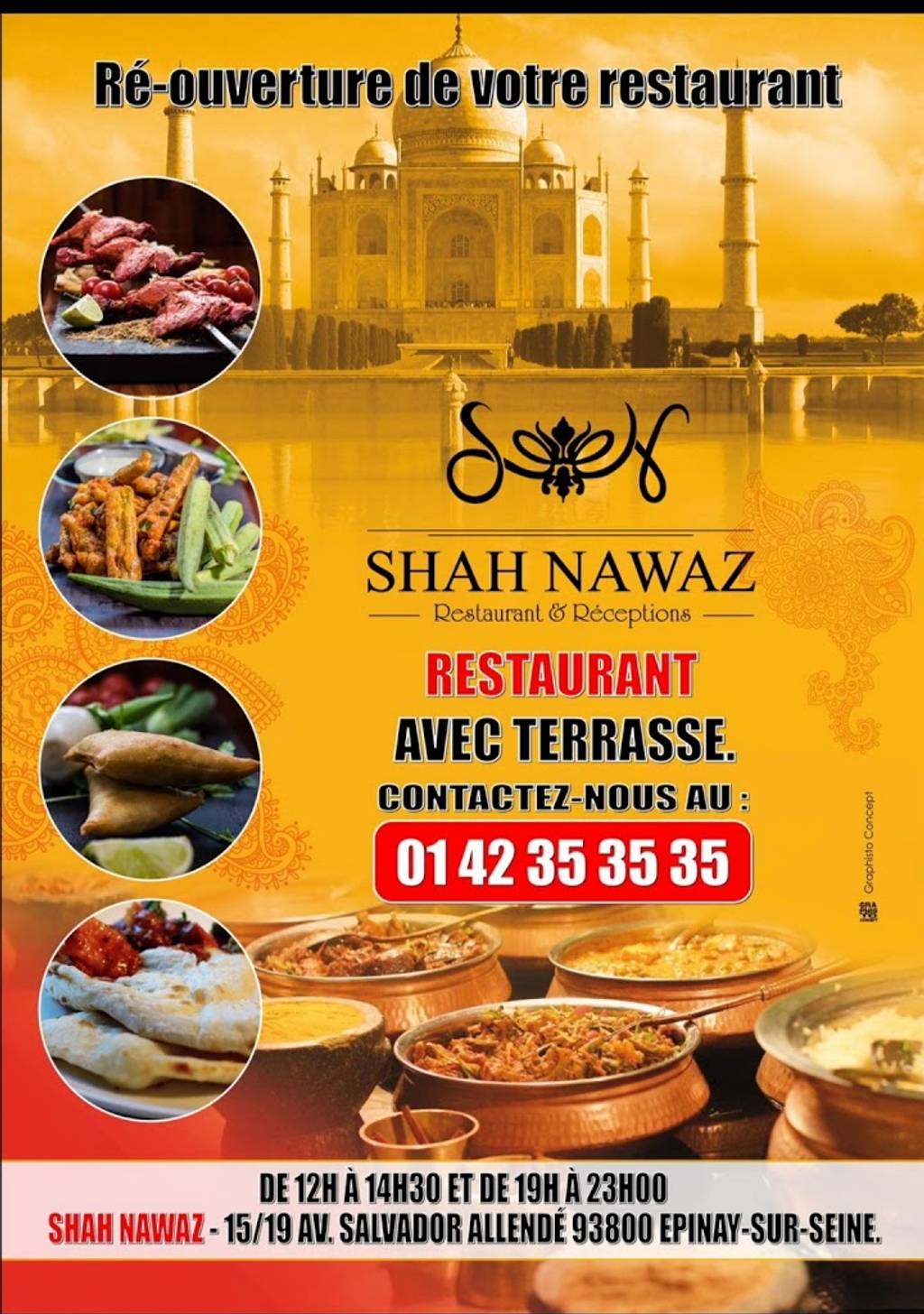 Shah Nawaz Indien Épinay-sur-Seine - Dish Food Cuisine Meal Hot pot