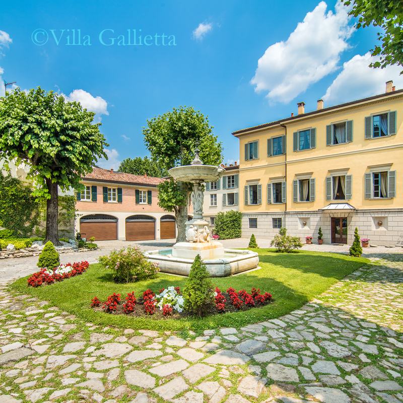 Villa Gallietta was built by Italian nobility 242 years ago and is a designated historical site