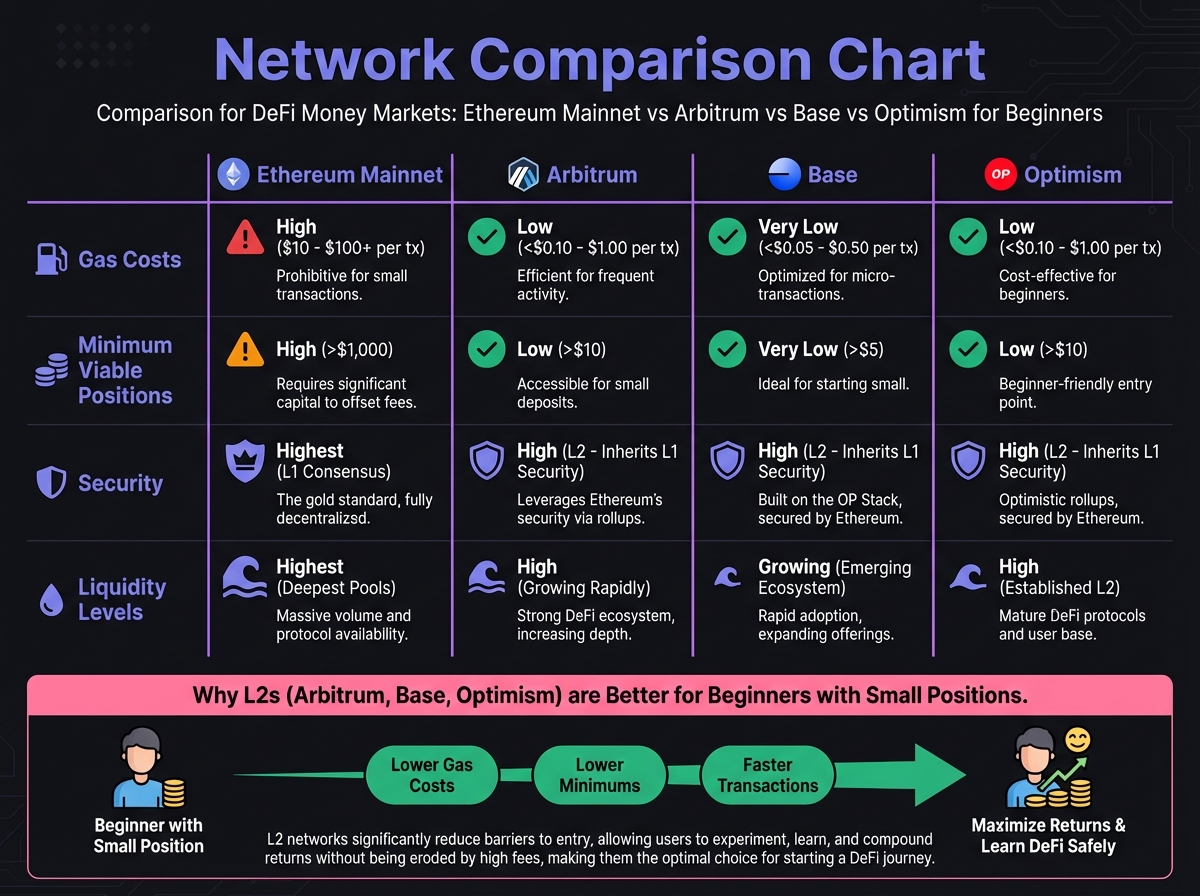 Network Comparison Chart